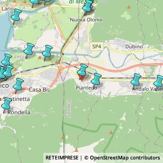 Mappa Via San Giovanni Bosco, 23010 Piantedo SO, Italia (3.507)