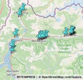 Mappa Via Maestri del Lavoro, 23018 Morbegno SO, Italia (15.67875)