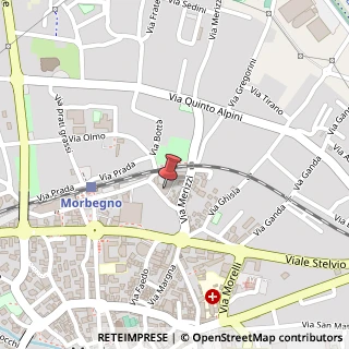 Mappa Via Martinelli, 11, 23013 Morbegno, Sondrio (Lombardia)