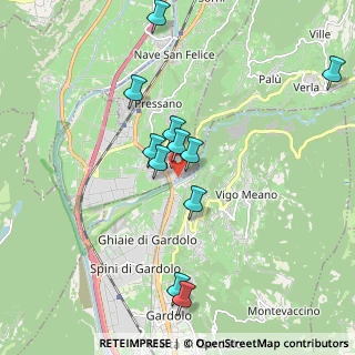 Mappa Via Orti, 38015 Lavis TN, Italia (1.78273)