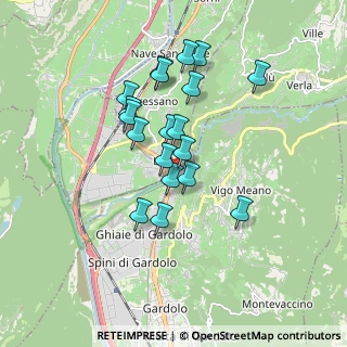 Mappa Via Orti, 38015 Lavis TN, Italia (1.46316)
