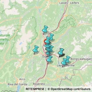 Mappa Via Orti, 38015 Lavis TN, Italia (10.164)