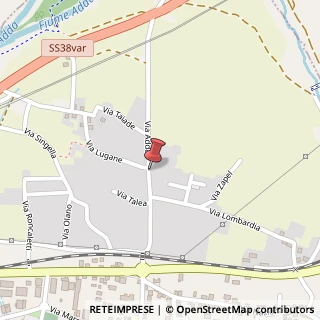 Mappa Via Adda, 93, 23013 Cosio Valtellino, Sondrio (Lombardia)