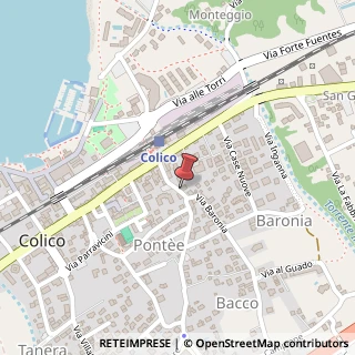 Mappa Via Baronia, 8, 23823 Colico, Lecco (Lombardia)