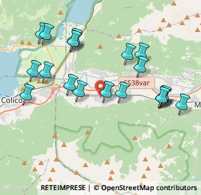 Mappa Via E. Carcano, 23014 Delebio SO, Italia (4.0545)