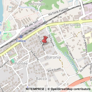 Mappa Via Case Nuove, 33/1, 23823 Colico, Lecco (Lombardia)