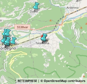 Mappa Via Gavazzeni, 23018 Talamona SO, Italia (2.87833)