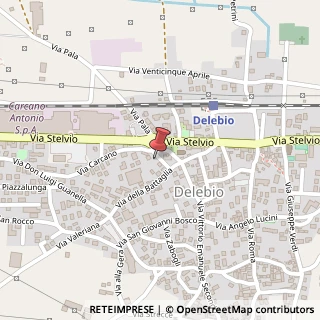 Mappa Piazza Santa Domenica, 1, 23014 Delebio, Sondrio (Lombardia)