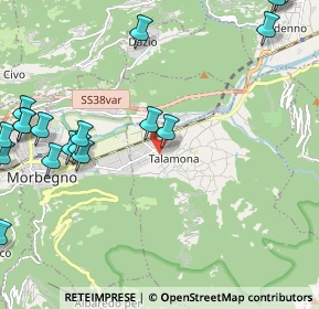 Mappa Via Roma, 23018 Talamona SO, Italia (2.90056)