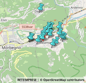 Mappa Via Roma, 23018 Talamona SO, Italia (1.04)