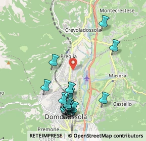 Mappa Via Chavez, 28865 Crevoladossola VB, Italia (2.2045)