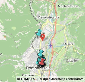 Mappa Via Chavez, 28865 Crevoladossola VB, Italia (2.168)