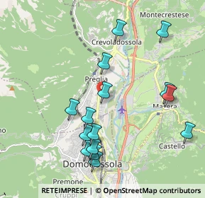 Mappa Via Chavez, 28865 Crevoladossola VB, Italia (2.07467)