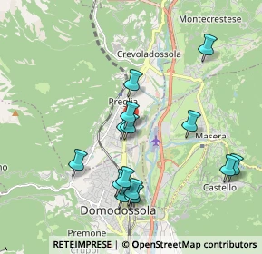 Mappa Via Chavez, 28865 Crevoladossola VB, Italia (1.89929)
