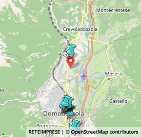 Mappa Via Chavez, 28865 Crevoladossola VB, Italia (2.50091)