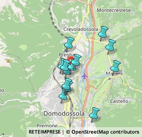Mappa Via Chavez, 28865 Crevoladossola VB, Italia (1.37462)