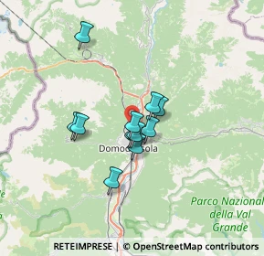 Mappa Via Chavez, 28865 Crevoladossola VB, Italia (4.61727)