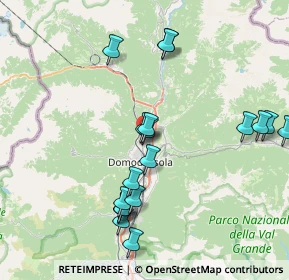 Mappa Via Chavez, 28865 Crevoladossola VB, Italia (8.20316)