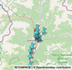 Mappa Via Chavez, 28865 Crevoladossola VB, Italia (4.89583)