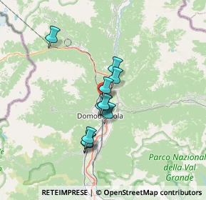 Mappa Via Chavez, 28865 Crevoladossola VB, Italia (4.75364)