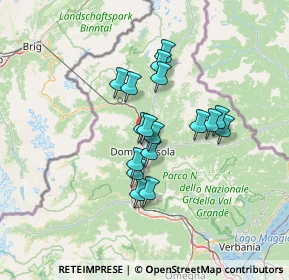 Mappa Via Chavez, 28865 Crevoladossola VB, Italia (10.07294)