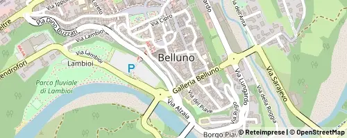 Mappa Belluno