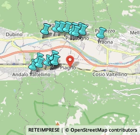Mappa Via 4 Novembre, 23013 Cosio Valtellino SO, Italia (1.6055)