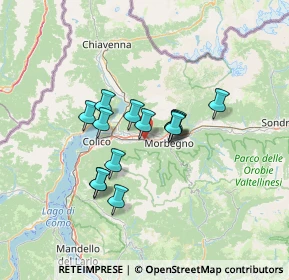 Mappa Via 4 Novembre, 23013 Cosio Valtellino SO, Italia (9.75929)