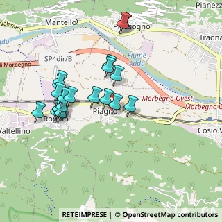 Mappa Via 4 Novembre, 23010 Rogolo SO, Italia (0.8735)
