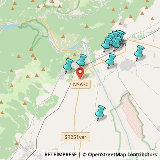 Mappa Via San Martino, 33086 Montereale Valcellina PN, Italia (4.09455)