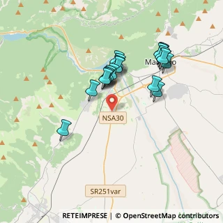 Mappa Via San Martino, 33086 Montereale Valcellina PN, Italia (3.353)