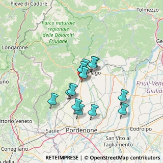 Mappa Via San Martino, 33086 Montereale Valcellina PN, Italia (10.77846)