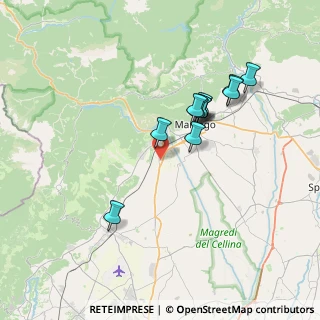 Mappa Via San Martino, 33086 Montereale Valcellina PN, Italia (6.26091)