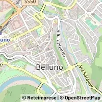 Hartă Belluno