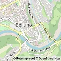 Kaart Belluno