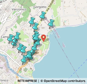 Mappa Via Vigna del Lago, 22014 Dongo CO, Italia (0.4635)