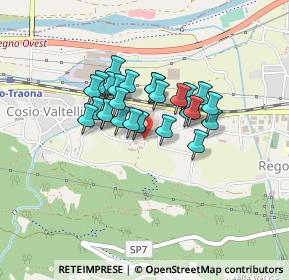 Mappa Via Vanoni, 23013 Cosio Valtellino SO, Italia (0.29231)