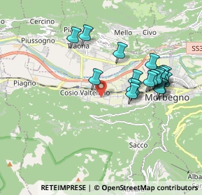 Mappa Via Vanoni, 23013 Cosio Valtellino SO, Italia (1.7685)