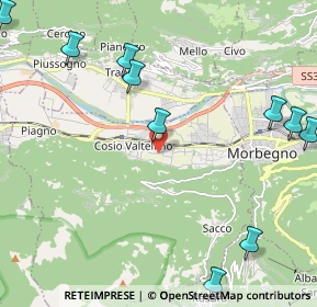 Mappa Via Vanoni, 23013 Cosio Valtellino SO, Italia (3.00091)