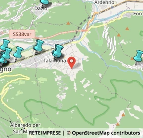 Mappa Via Case Giovanni, 23018 Talamona SO, Italia (2.973)