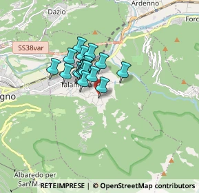 Mappa Via Case Giovanni, 23018 Talamona SO, Italia (1.064)