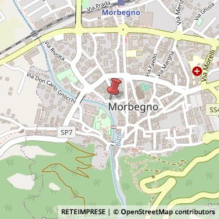 Mappa Via Borgo Salvo, 18, 23017 Morbegno, Sondrio (Lombardia)