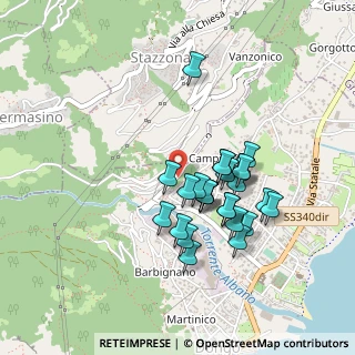 Mappa Via Crotti di Pomaro, 22014 Dongo CO, Italia (0.39231)