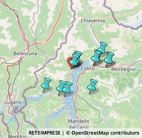 Mappa Via Crotti di Pomaro, 22014 Dongo CO, Italia (9.41769)