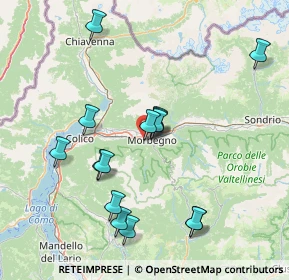 Mappa Via Campi Lunghi, 23013 Cosio Valtellino SO, Italia (14.99867)