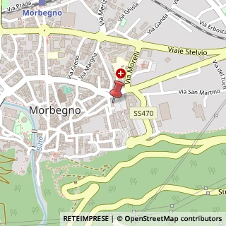 Mappa Piazza San Antonio, 12, 23017 Morbegno, Sondrio (Lombardia)