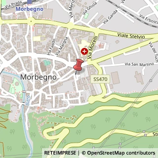 Mappa Piazza San Antonio, 15, 23017 Morbegno, Sondrio (Lombardia)