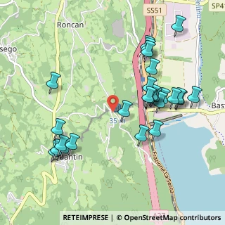Mappa Nucleo Cornolade Alte, 32014 Ponte nelle Alpi BL, Italia (1.05)