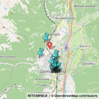 Mappa Via Don Carlo Gnocchi, 28865 Crevoladossola VB, Italia (1.6775)