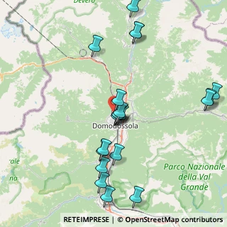 Mappa Via Don Carlo Gnocchi, 28865 Crevoladossola VB, Italia (8.4955)